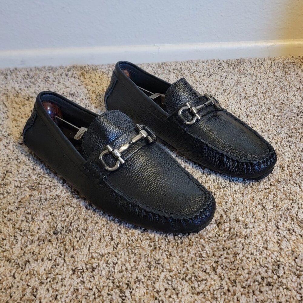 Men's Salvatore Ferragamo Parigi Driving Shoes Loafers 41, US 8 - 8.5  $795
